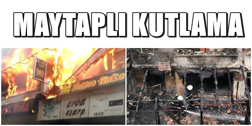 Kocaeli'nde kafede yangın dehşeti