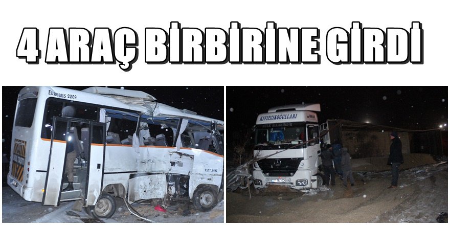 Konya'da feci kaza; 1 Ölü 18 Yaralı