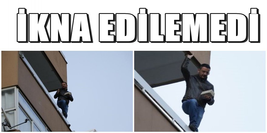 Antalya'da boyacının intihar girişimi