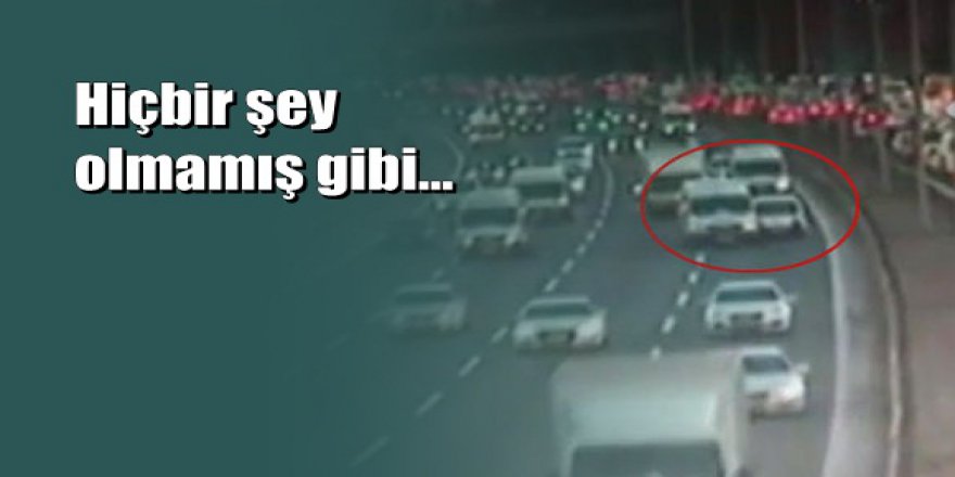 TEM'de akıl almaz görüntü: Böyle kaza görülmedi...