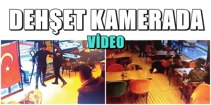 Konya'da kafede silahlı dehşet; 1 genç kız yaralı