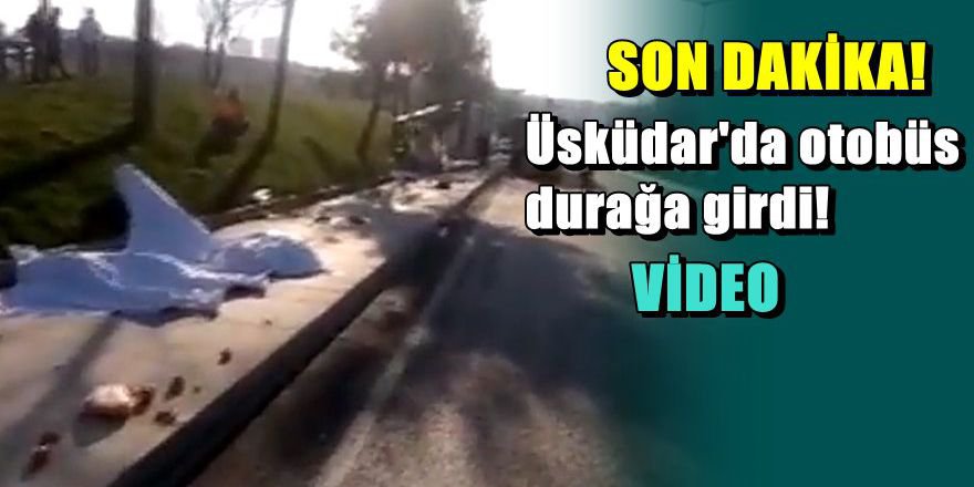 İstanbul'da Halk Otobüsü Faciası; 3 Ölü 5 Yaralı