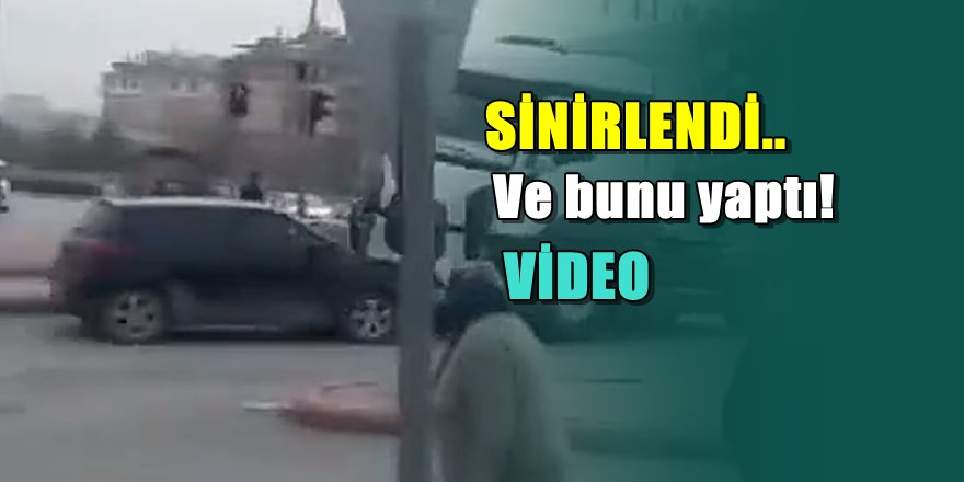 Konya'da arkadaşı zannedip selektör yaktı ve 25 bin TL zarara uğradı