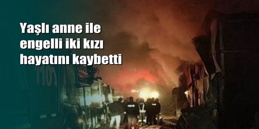 Samsun'da yangın: 3 ölü