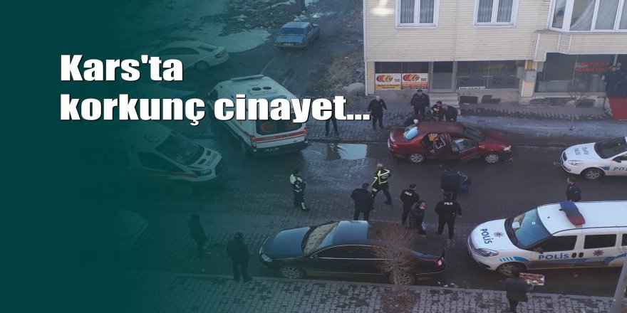 Kars'ta 2 yıl önce ayrıldığı eşini öldürdü