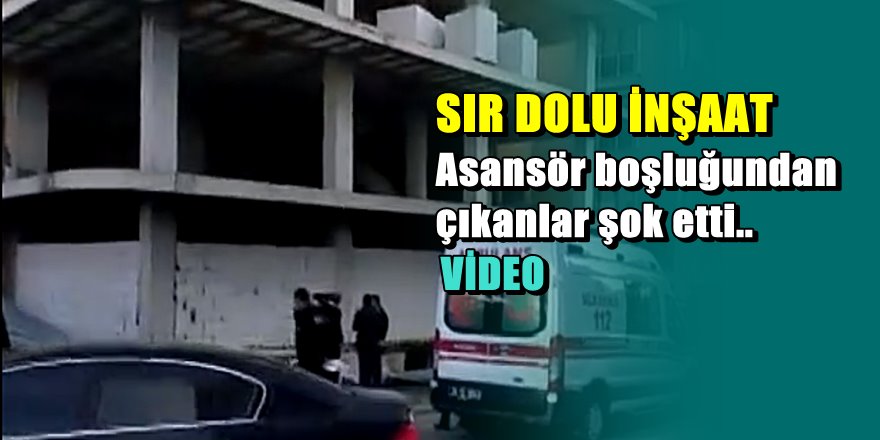 İstanbul'da bir inşaattan çıkanlar korku saldı