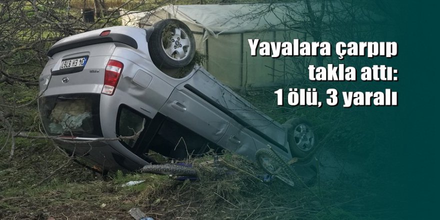 Kastamonu'da ehliyetsiz sürücü dehşet saçtı: 1 ölü 3 yaralı