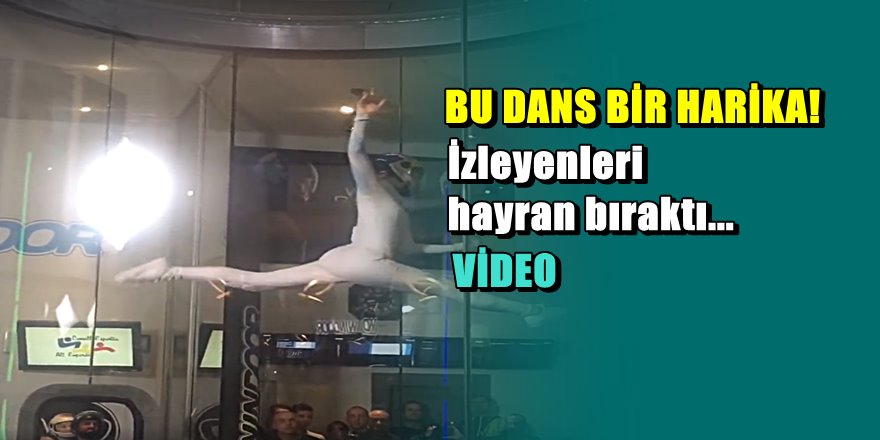 Rüzgar dansı büyüledi