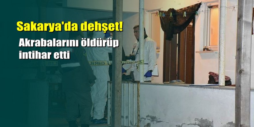Sakarya'da kayınbirader dehşet saçtı: 3 ölü, 1 yaralı