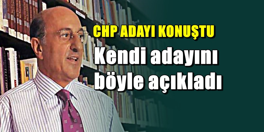 CHP'nin adayı denilen İlhan Kesici konuştu