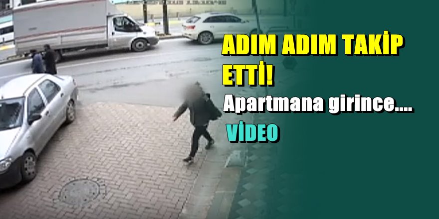 Apartmanda dehşet anları
