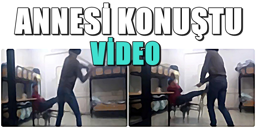 Çorum'da yurtta dayak skandalı görüntüleri