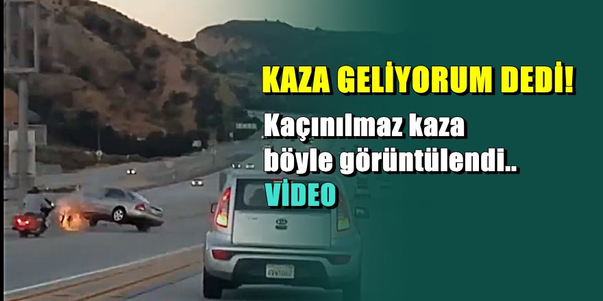 Trafikte bir anlık öfke feci bir kazaya yol açtı