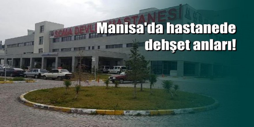 Manisa'da  doktor hastanede kurşun yağdırdı