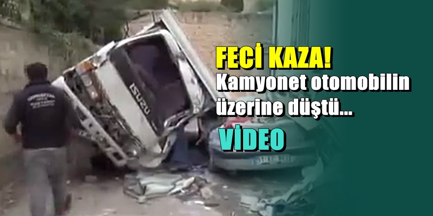 Niğde'de görünmez kaza; 20 metre yükseklikten düştü