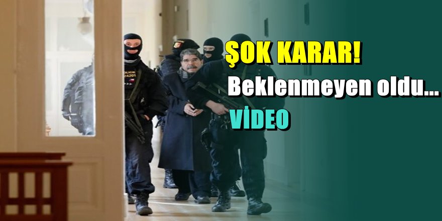 FLAŞ; Terörist başı Salih Müslim serbest bırakıldı