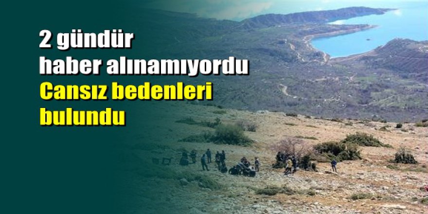 Karaman'da kayıp Öznur ve Gökhan, uçuruma yuvarlanan cipte ölü bulundu