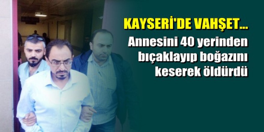 Kayseri'de 72 Yaşındaki Annesini Öldüren Sanık Cinayeti Hatırlamadı