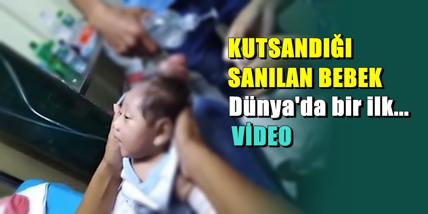 Tarihe geçen boynuzlu Nhel  bebek