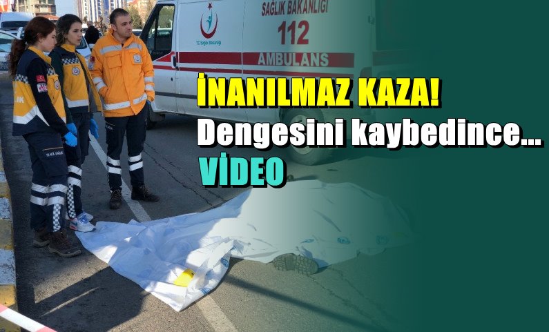 Tekirdağ'da yaya dengesini kaybedip kamyonun altında kaldı
