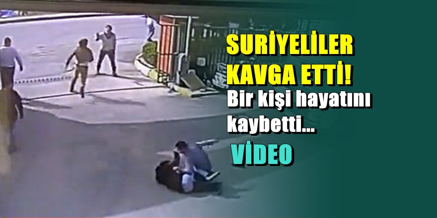 İkitelli'de Suriyeli kavgası ölümle bitti