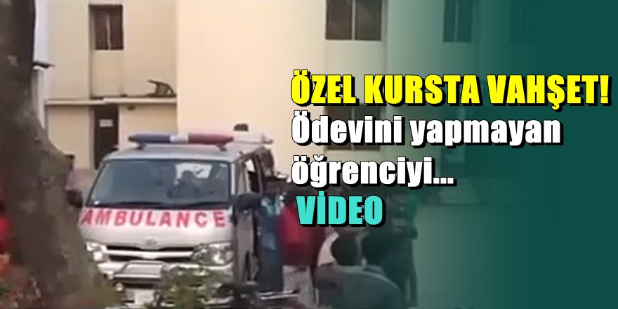 Cani öğretmen minik öğrencisini döverek öldürdü