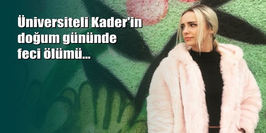 Kütahya'da doğum gününü kutlayan genç kız 6. kattan düştü