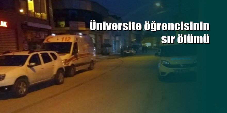 Üniversite öğrencisi yurt odasında ölü bulundu