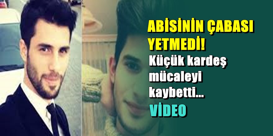 Adana'da 11'inci kattan ağabeyinin kollarına düşen genç yaşamını yitirdi