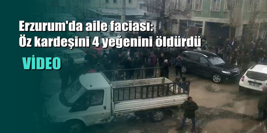 Erzurum'da iki aile sokak ortasında çatıştı: 5 ölü, 2 yaralı