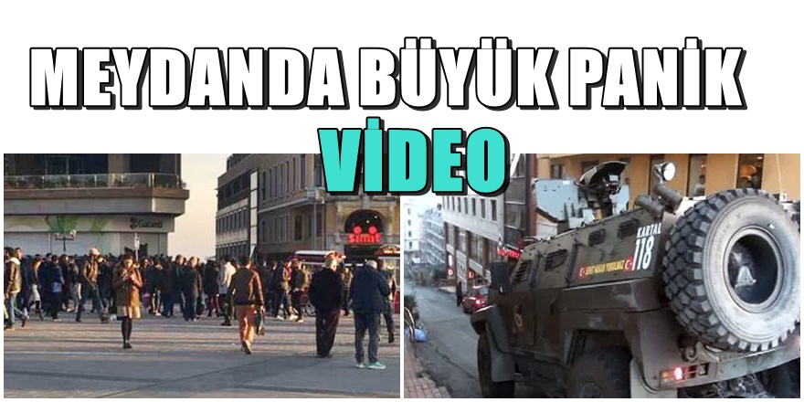 Taksim'de silahlı çatışma; 2 yaralı