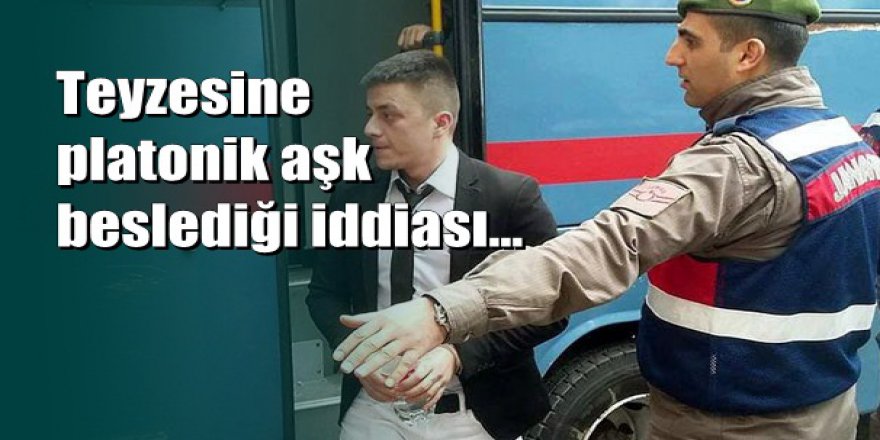 PLATONİK AŞK İDDİASI;Teyzesinin eski sevgilisini vurdu