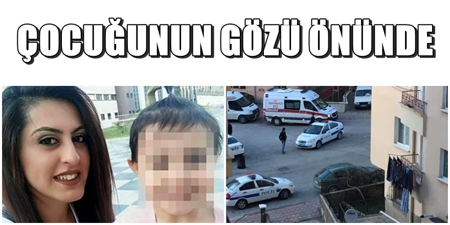 CEZAEVİNDEN İZİNLİ ÇIKTI;Çocuğunun gözü önünde eşini öldürdü