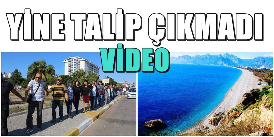 Antalya Boğaçayı Projesinde büyük fiyasko