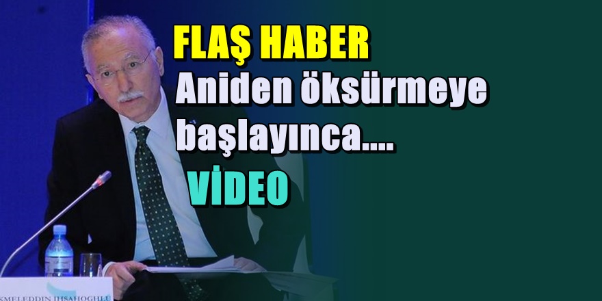 Ekmelettin İhsanoğlu canlı yayında kalp krizi geçirdi