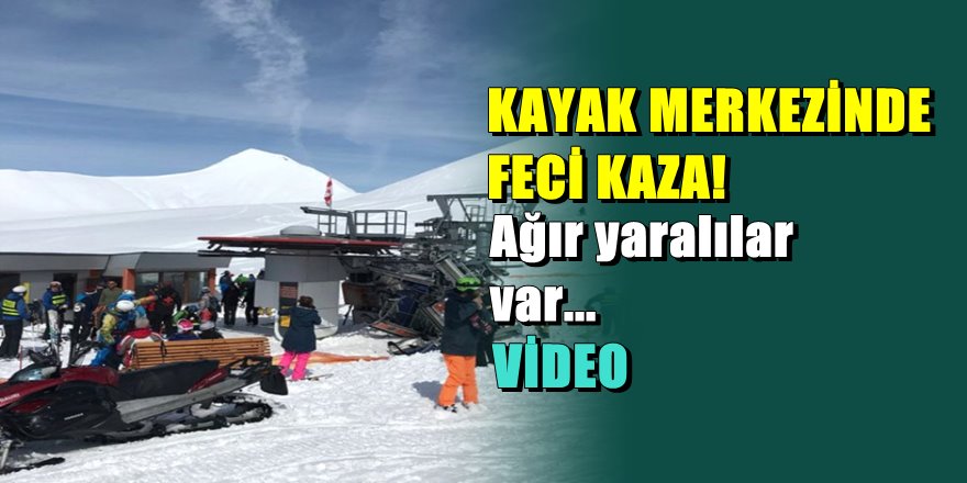 Gürcistan kayak merkezinde korkunç kaza; 8 kişi ağır yaralı