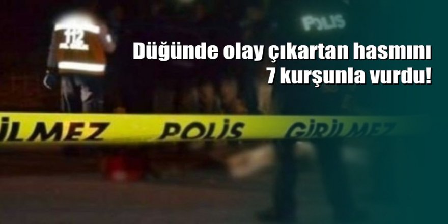 Manisa'da damat düğününde kavga çıkaran kişiyi 5 gün sonra vurdu