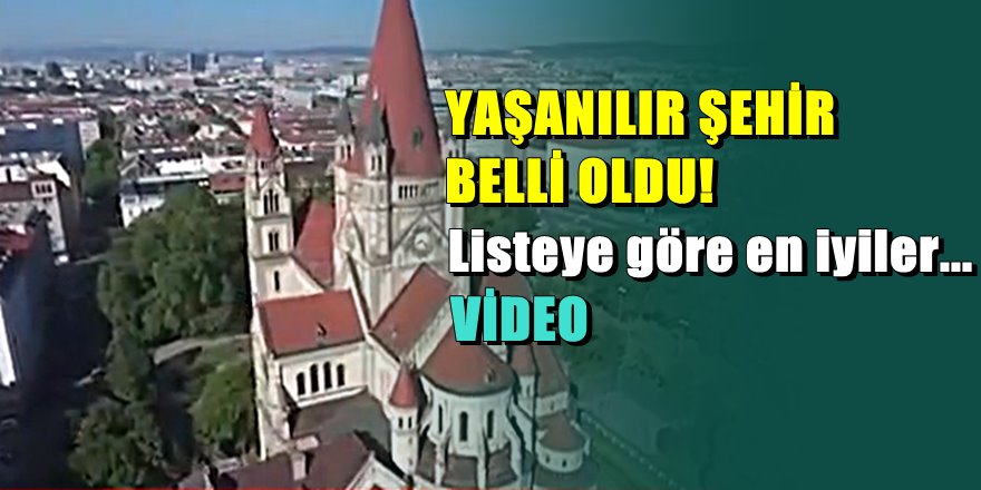 Viyana 9 kez birinci oldu