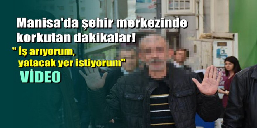 Manisa'da iş bulamadığı için bunalıma giren adam çatıya çıktı