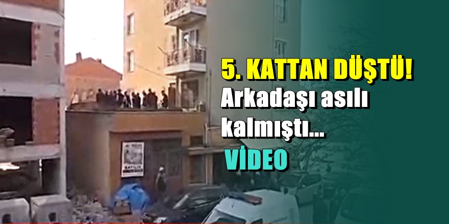 Uşak'ta feci olay; arkadaşı için canından oldu