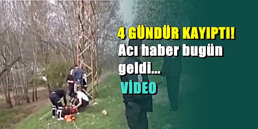 21 yaşındaki genç ormanda asılı bulundu; 4 gündür kayıptı