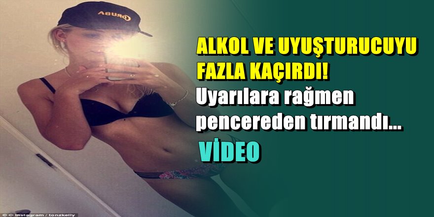 Feci olay; Güzel modelin yeni iş teklifi kutlaması kötü bitti