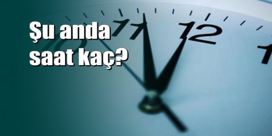 Sosyal medya bunu konuşuyor: 'Şu anda saat kaç?'