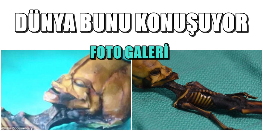 Araştırma sonuçları; Uzaylı iskeleti araştırmasında müthiş gelişme