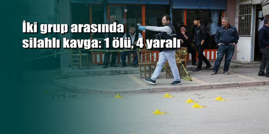 Adana'da kahveye silahlı saldırı: 1 ölü, 4 yaralı