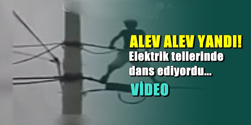 Felaket; Dans ederken alevler içinde kaldı