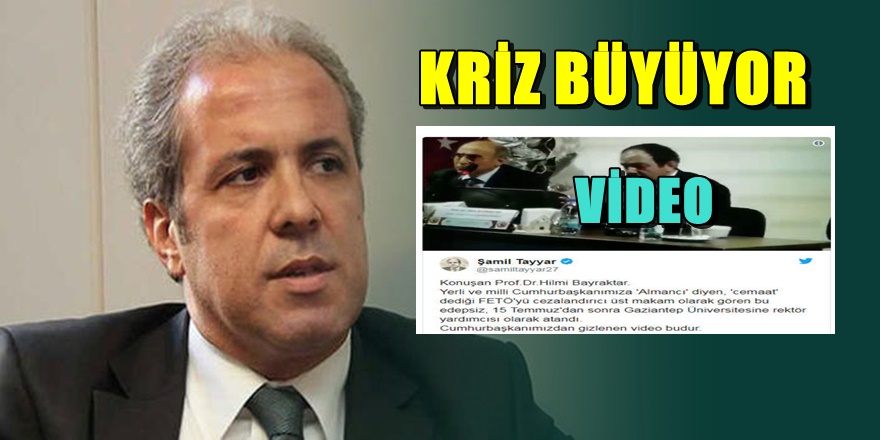 Şamil Tayyar "Erdoğan'ı çıldırtan" görüntüleri paylaştı