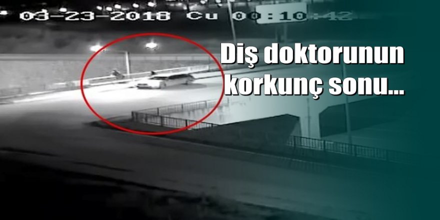 Hatay'da üst geçitten düşen doktor hayatını kaybetti