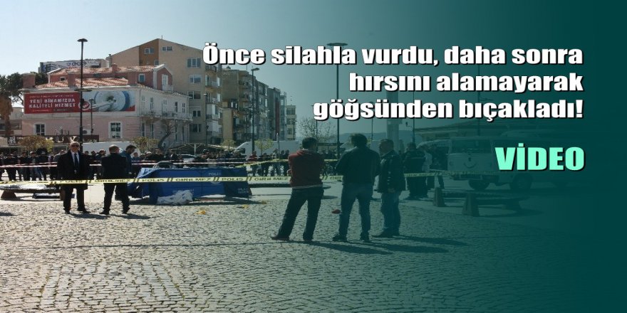 Çanakkale'de 14 yaşındaki çocuk tartıştığı genci önce vurup, sonra bıçakladı