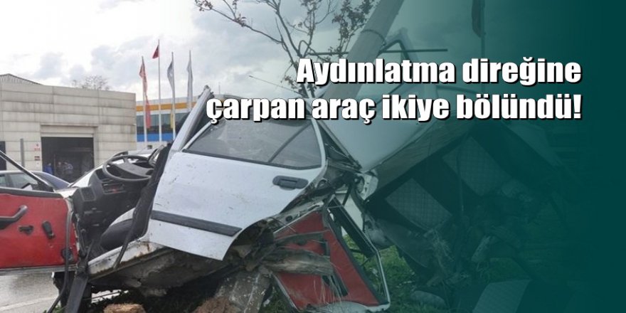 Bursa'da feci kaza: 1 ölü